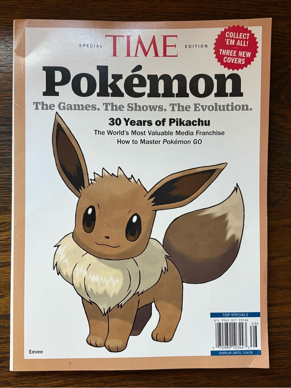 Pokémon Special Edition Magazine - Eevee Cover (Brown)